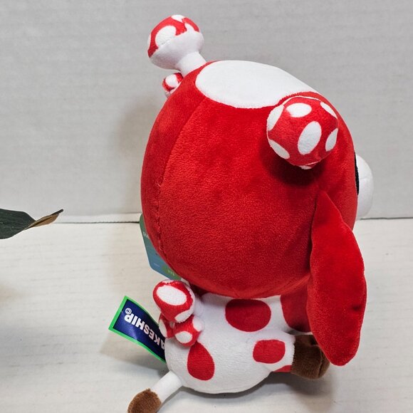New Red White Cow Mushroom Plush Plushie November 2023 Makeship Make Ship 773 - Picture 7 of 11